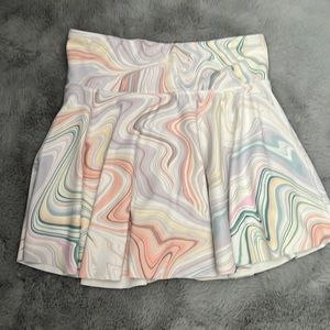 Little girls tennis skirt with built in shorts